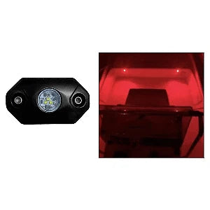 Rock Accent Light for Black Oak RL-R (Red, Black Housing)