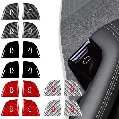 4PCS Window Switch Trim for Tesla Model 3/Y (2024–2025)