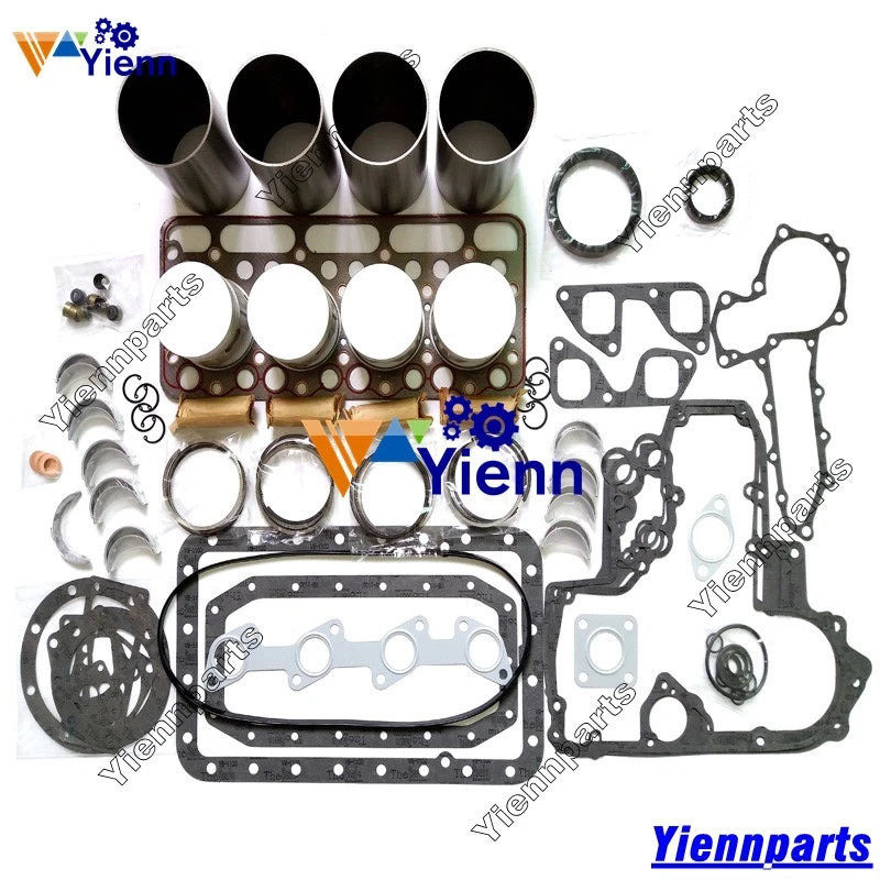 V1701 Overhaul Rebuild Kit for Kubota Engine (Piston, Liner, Gasket, Bearing)