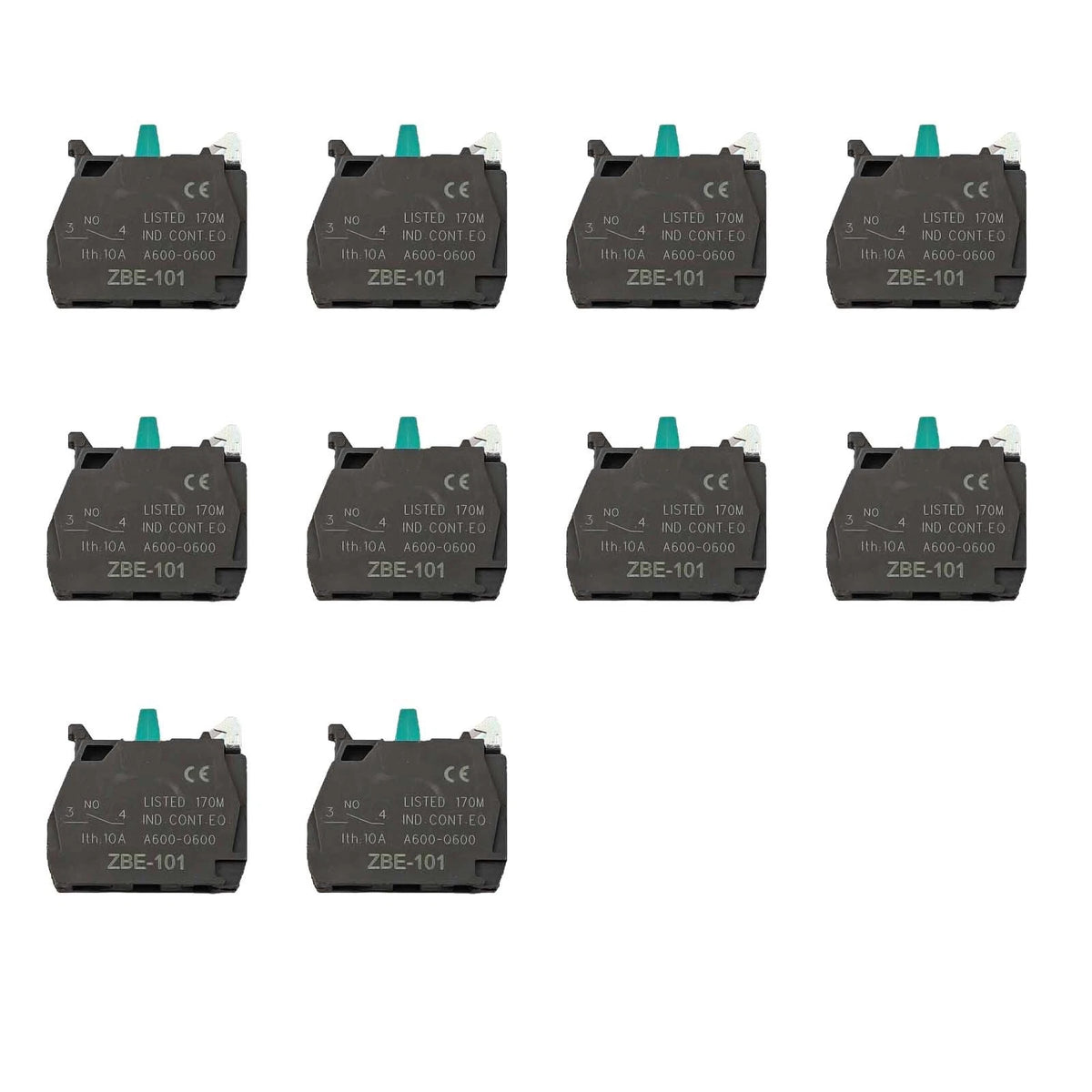 10PCS Single Contact Block Terminal for