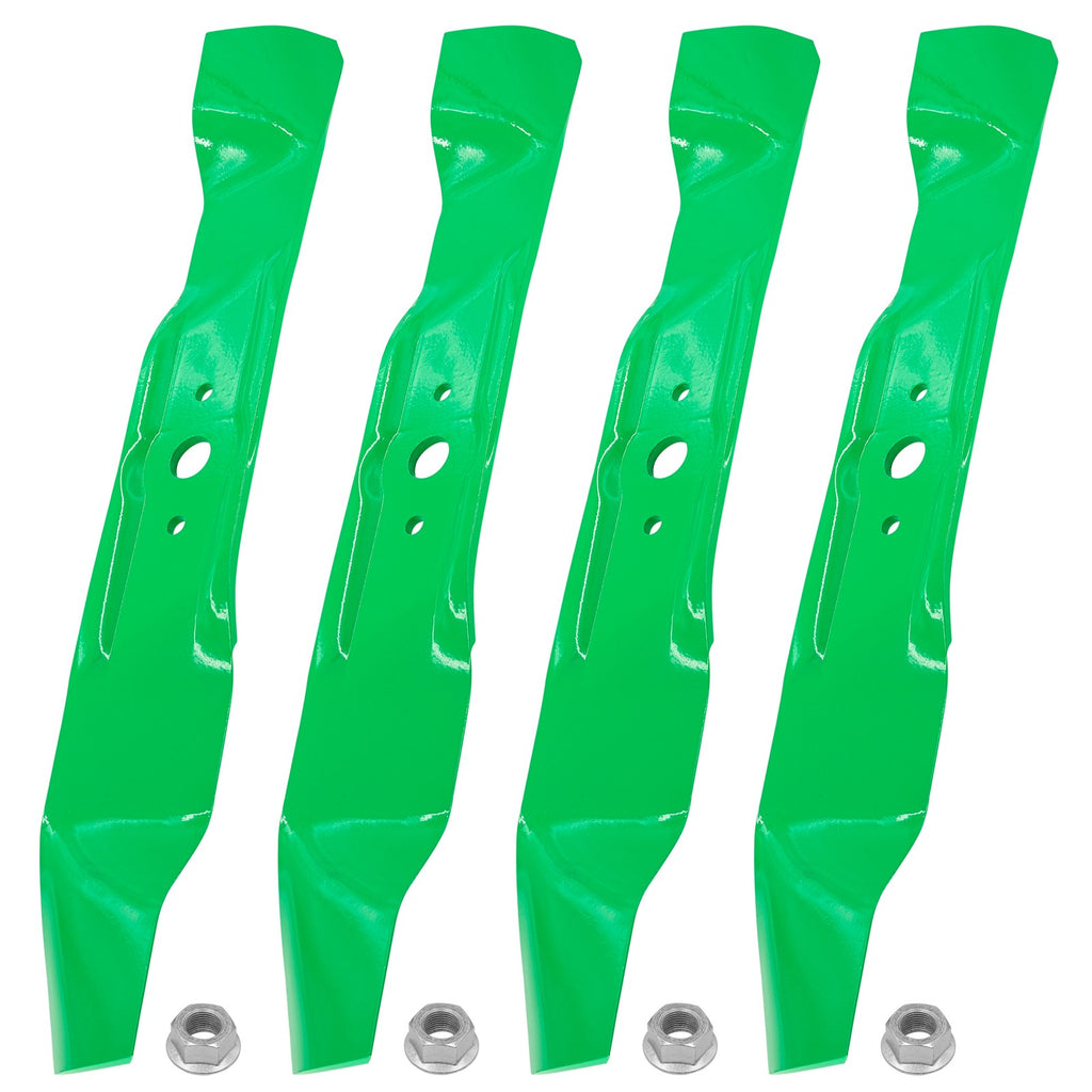 38 Inch Deck Blades with Nuts Replacement for Cub Cadet MTD (38")