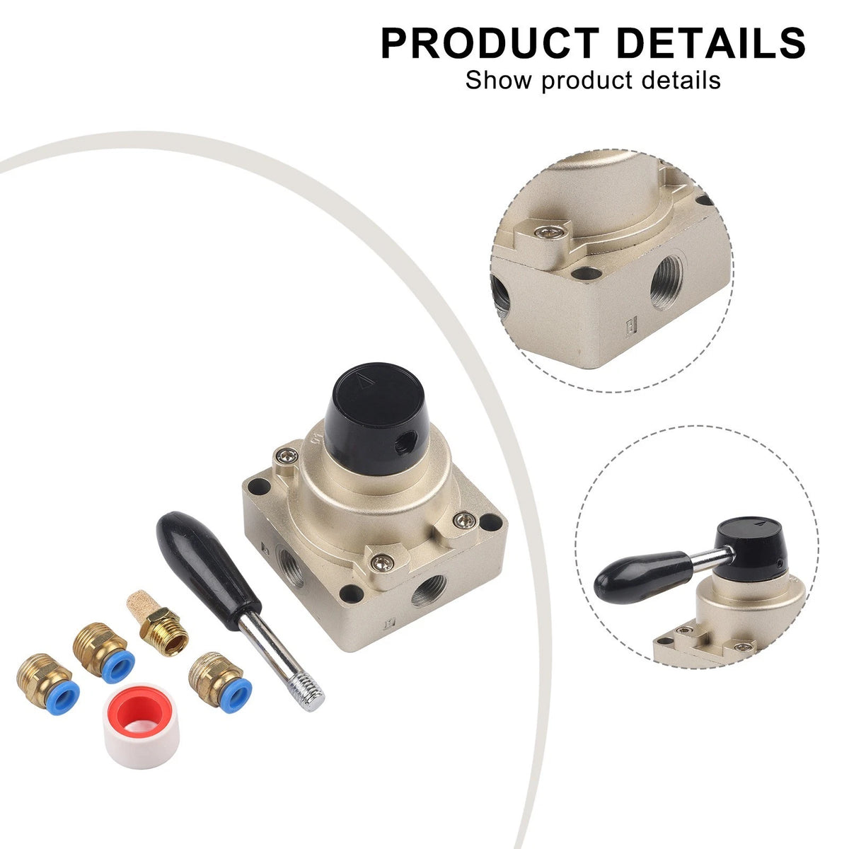 Air Flow Control Valve for Industrial Use HV-03