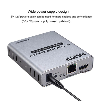 HDMI Extender for HDMI Splitter (4K 120M, Cat5e/6, RJ45)