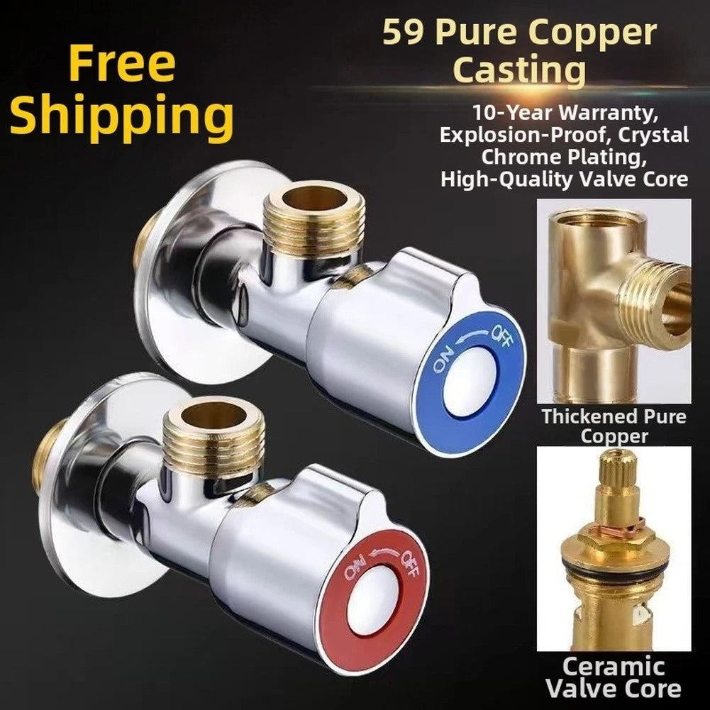 Copper Angle Valve for Water Systems