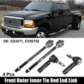 4 Pcs Front Outer Inner Tie Rod End Link Kit for Dodge Charger (2006–2010)