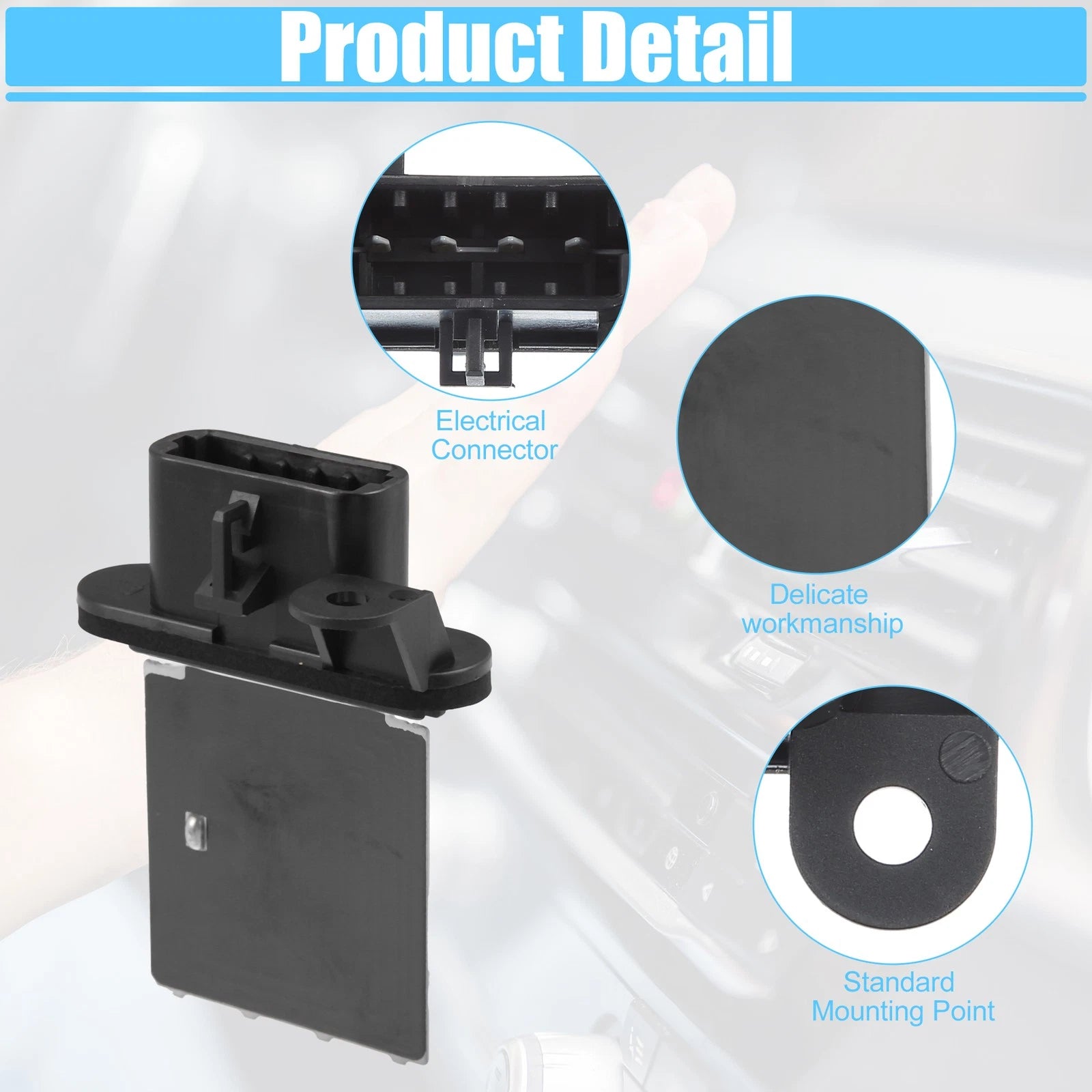HVAC Blower Motor Resistor for Pontiac Vibe (2003–2008)