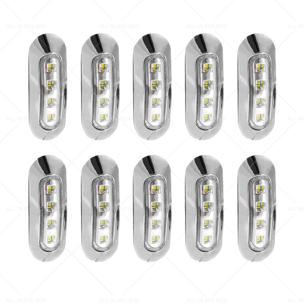 10X LED Side Marker Clearance Light for Truck Trailer (Fits )