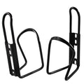 Water Bottle Cage Bracket Holder for Mountain Bike MTB Alloy Black 2 Pcs