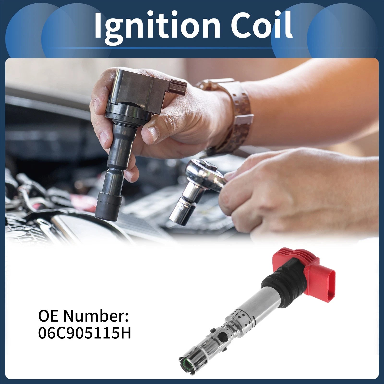 Ignition Coil Pack Replacement for Audi A4 B6 (2003–2005)