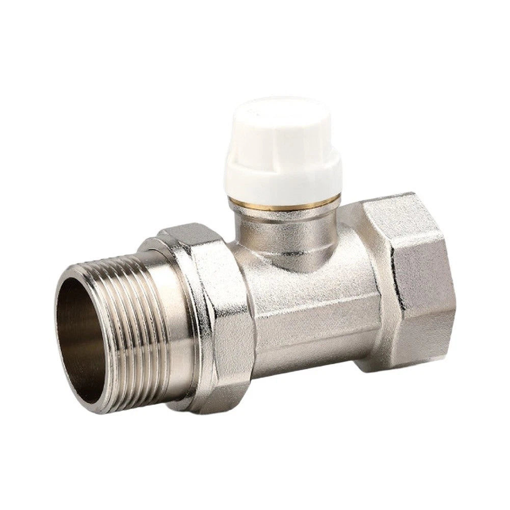 Brass Automatic Straight Temperature Control Valve for Radiators (DN15-DN32)