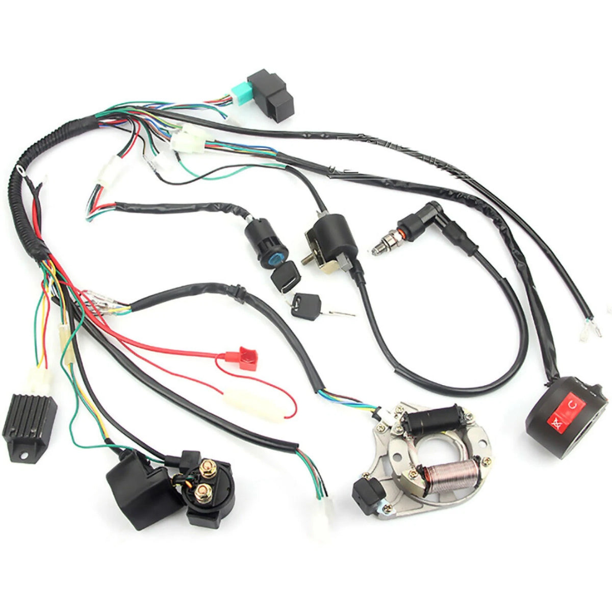 CDI Ignition Wire Harness for ATV 50/70/90/110/125CC (E)