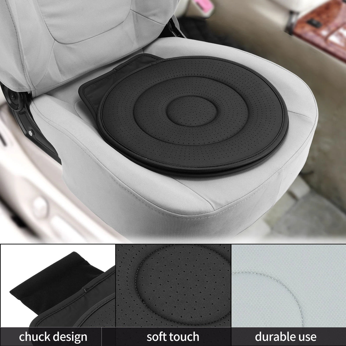 Car Bottom Seat Pad Cover for Universal Cars SUVs Trucks (1 Pc)