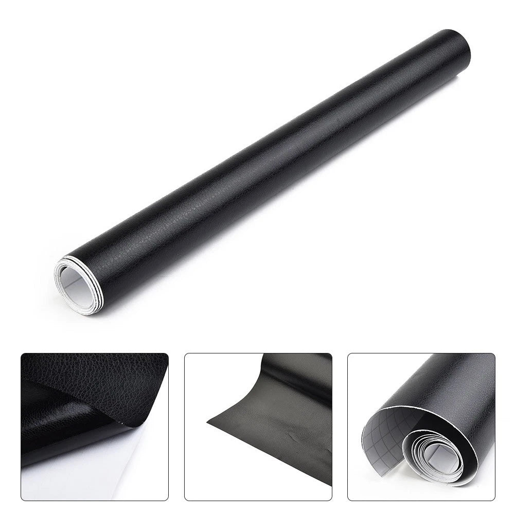 Leather Textured Car Interior Sticker for Home Office (1pc)