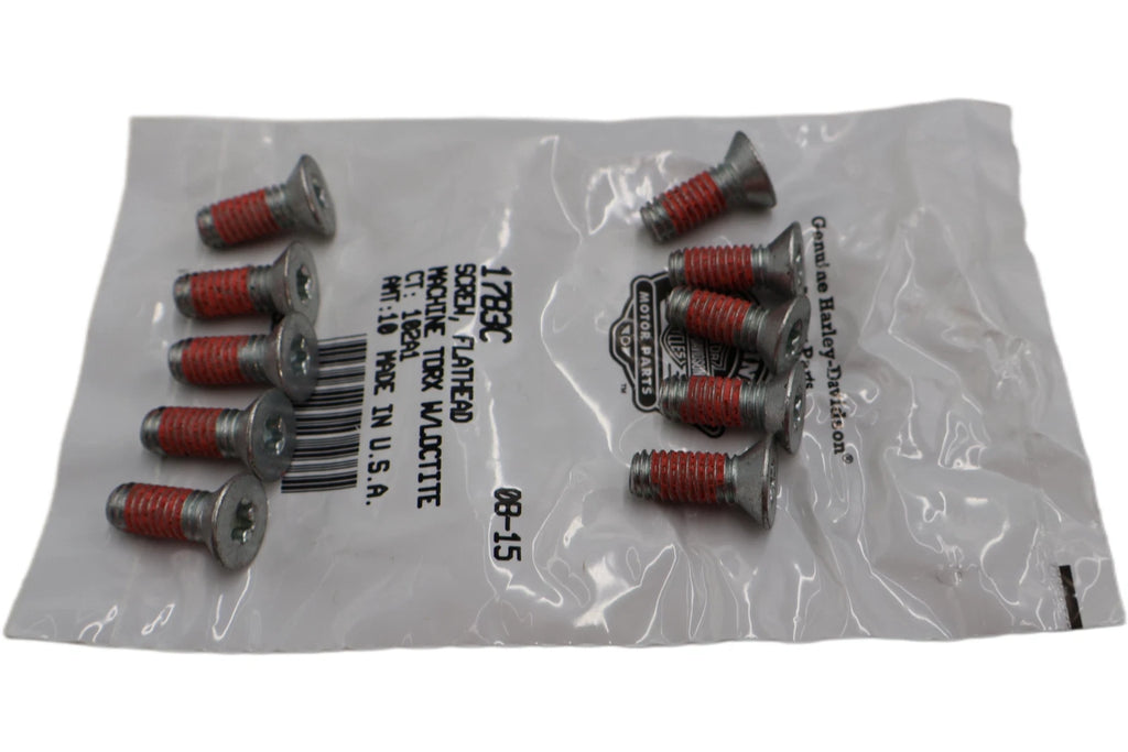OEM Machined Screw Flathead Torx for Harley-Davidson (1783C)