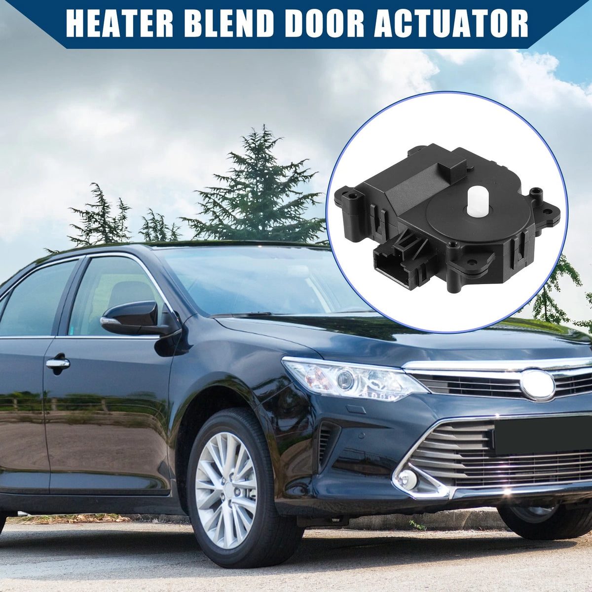 HVAC Heater Blend Door Actuator Replacement for Toyota Camry (1997–2001)