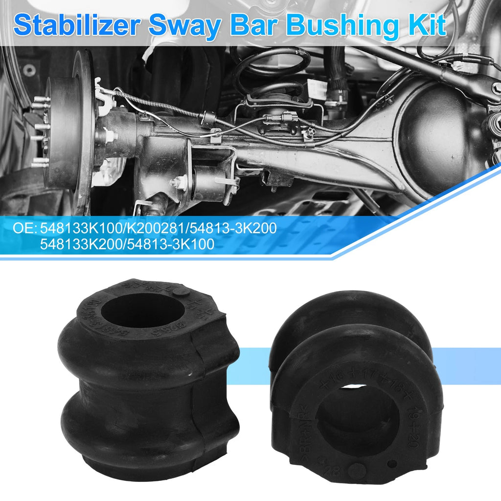 Stabilizer Sway Bar Bushing Kit Front Left Right for Kia Sorento (2016–2021)