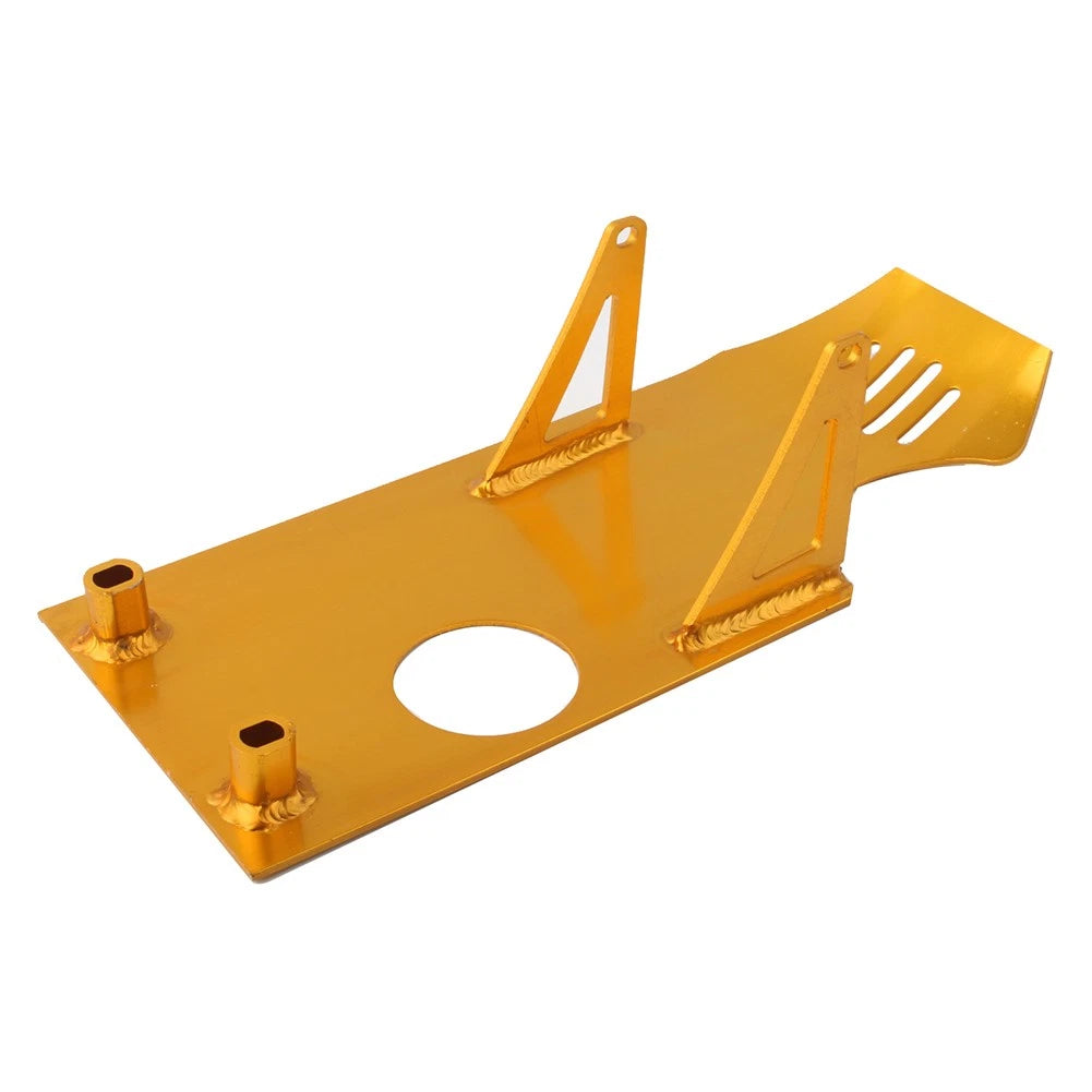 Engine Underride Guard for Honda CRF50 / XR50 (2000–2007) Aluminum Yellow