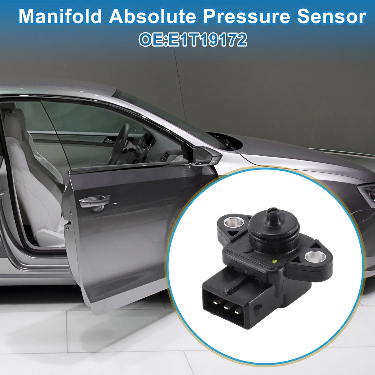 Manifold Absolute Pressure Sensor for Mitsubishi Colt IV (CA_A) (2003–2013)