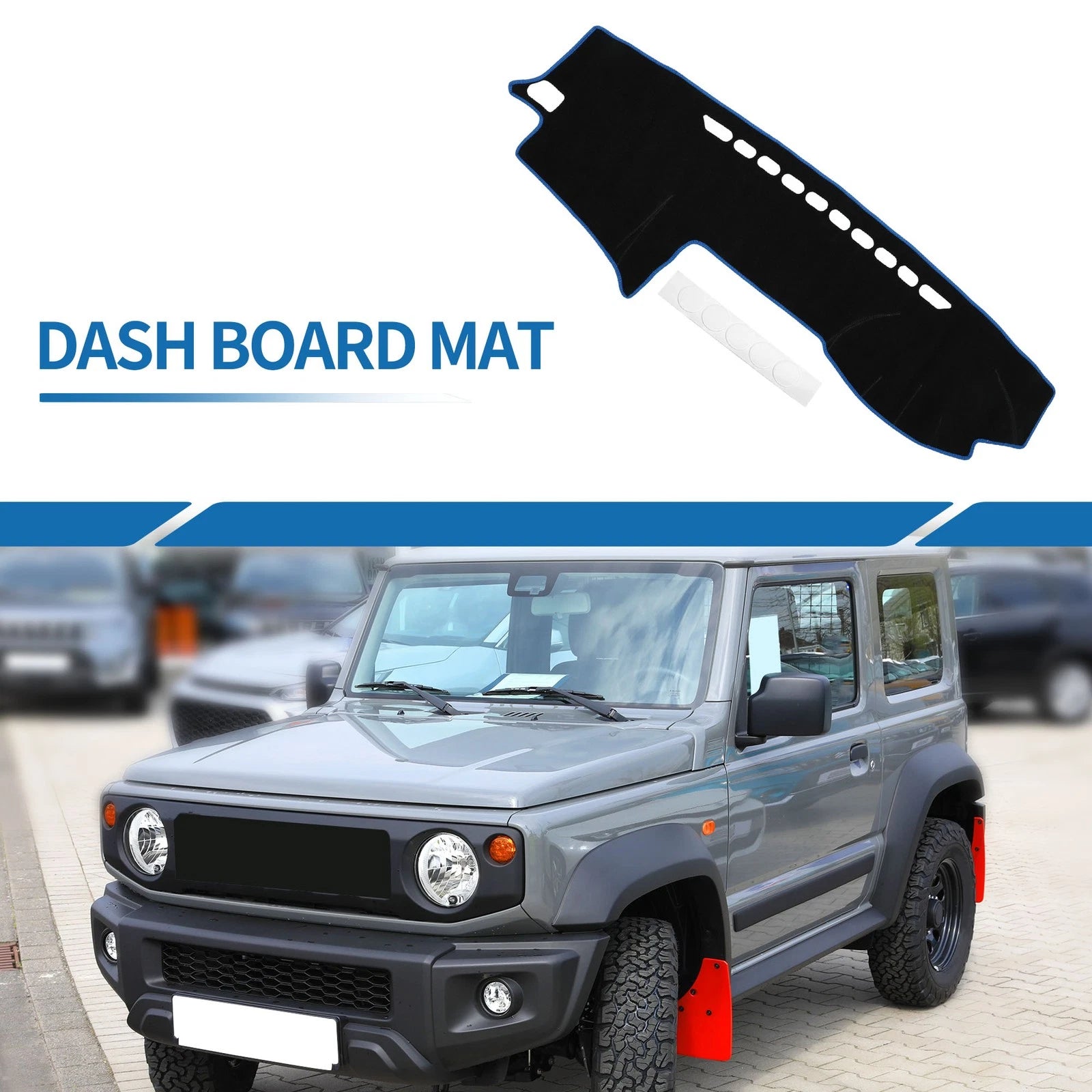 Dashboard Dash Cover Mat Replacement for Toyota Land Cruiser Prado J120 2003–2009