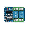 Dual Channel Relay Module Power On Design for Audio Speaker Protection