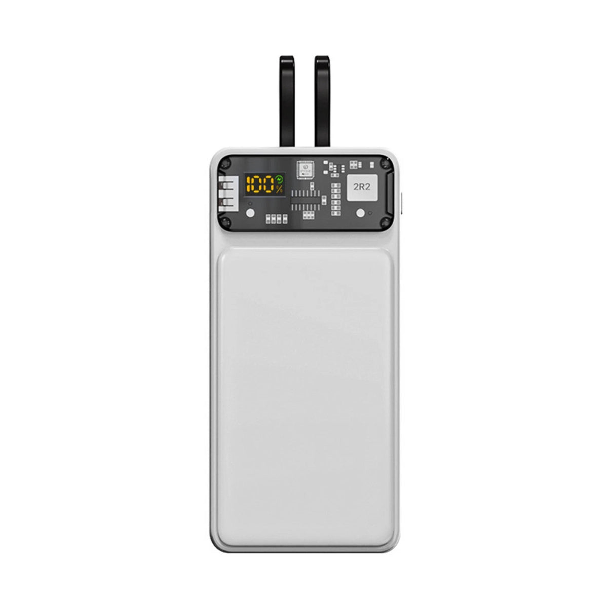 2-Slot LCD Digital Display Battery Quick Charge Power Bank Shell DIY Kit