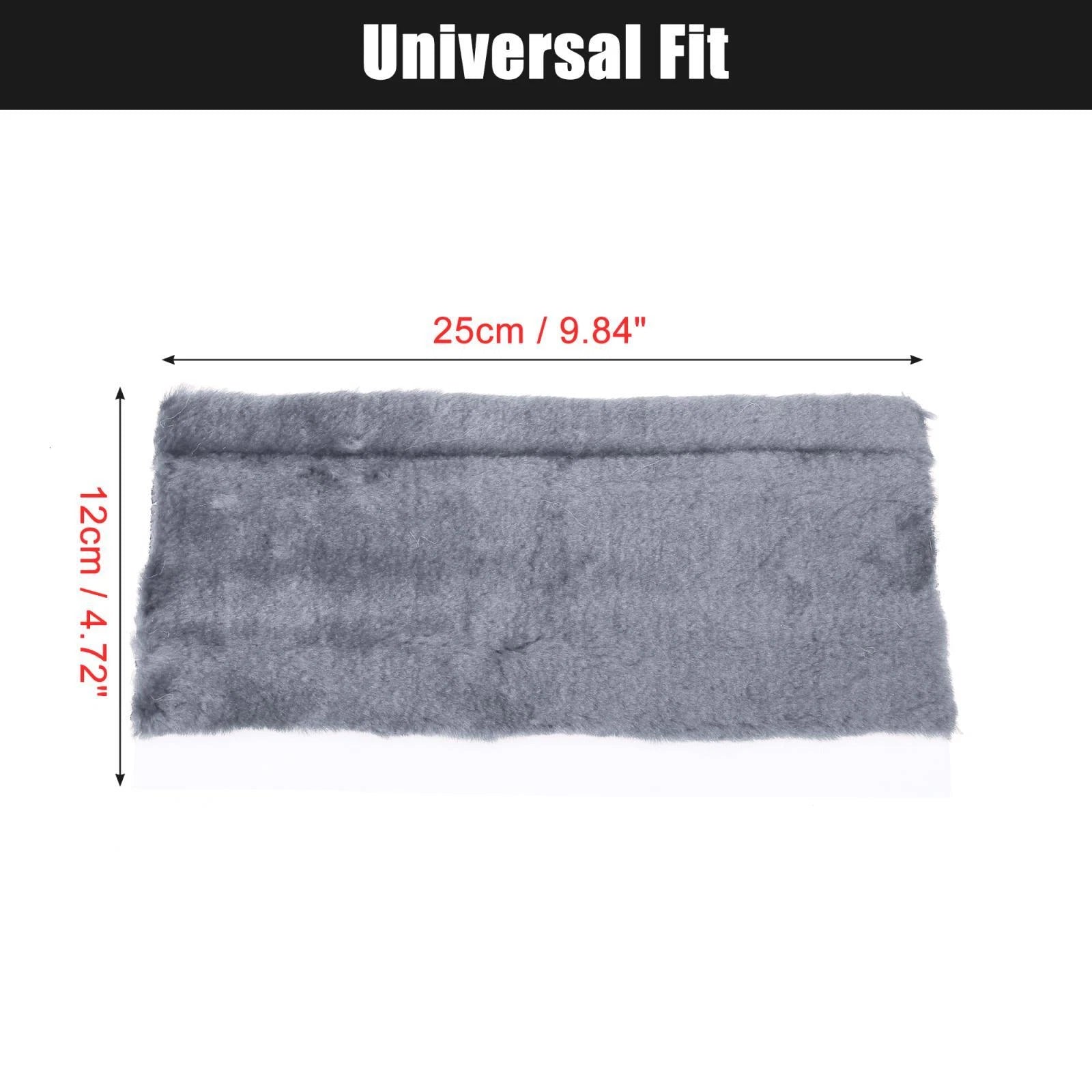 2 Pcs Seat Belt Covers for Universal Fit (Blue Gray)