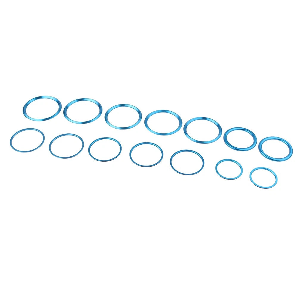 Air Conditioning Outlet Decorate Ring Fit C Class GLC C200L 180L GLC260 Blue