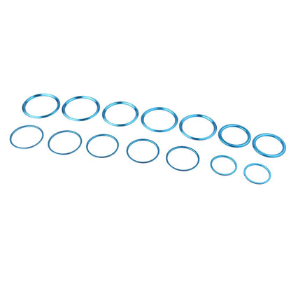 Air Conditioning Outlet Decorate Ring Fit C Class GLC C200L 180L GLC260 Blue