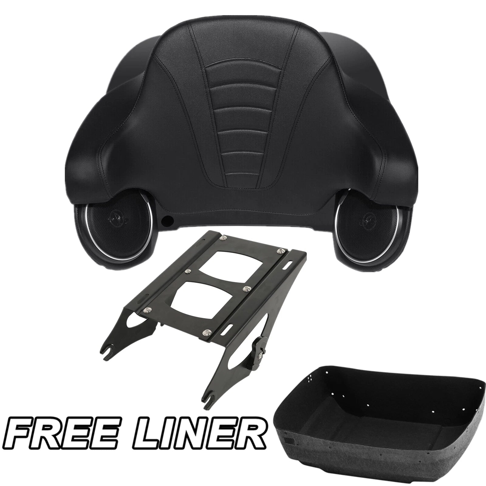Trunk Pad Mount Speakers for Harley CVO Touring (2014–2025)