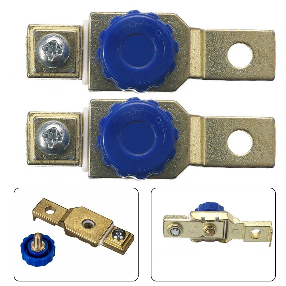 2X Battery Master Disconnect Isolator Cut Off Switch for Car Motorcycle