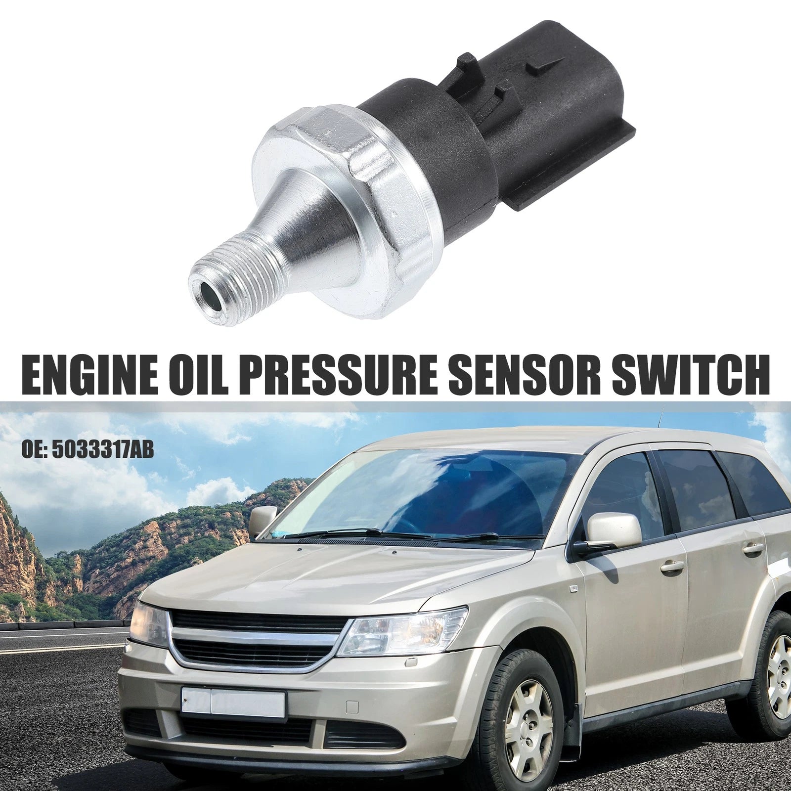 Engine Oil Pressure Sensor for Dodge Journey Jeep Compass (2007–2017)