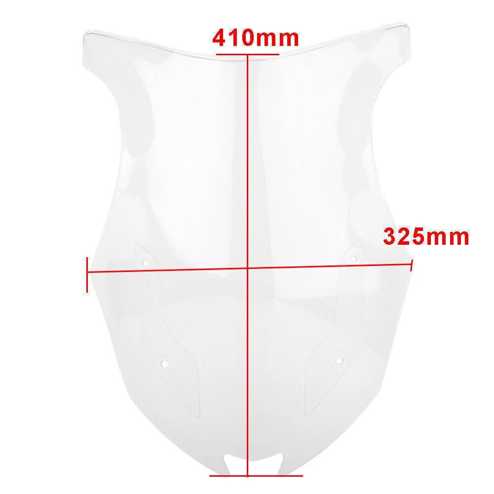 Front Windshield for Kawasaki Z1000SX (2017–2019) Blue Windproof Screen