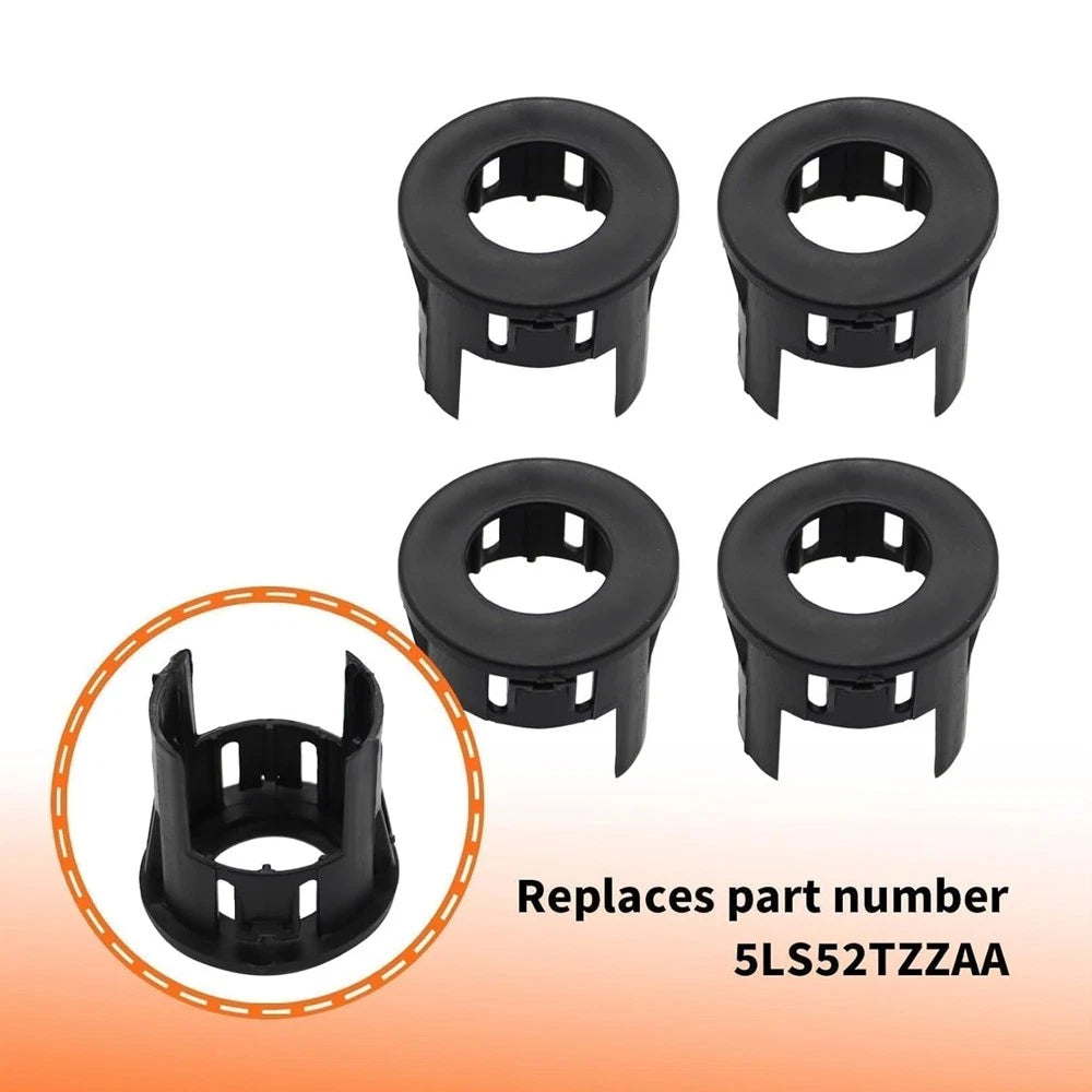 Set of 4 Bumper Parking Assist Sensor Bezels for Ram 1500 (2014–2018)