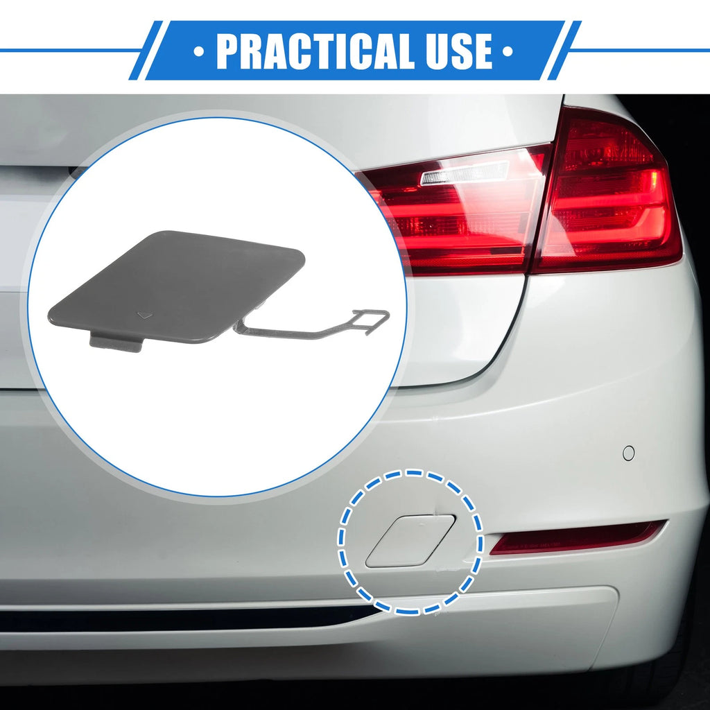 Rear Tow Hook Eye Cover Cap Replacement for BMW 3 Series F30 (2012–2015)