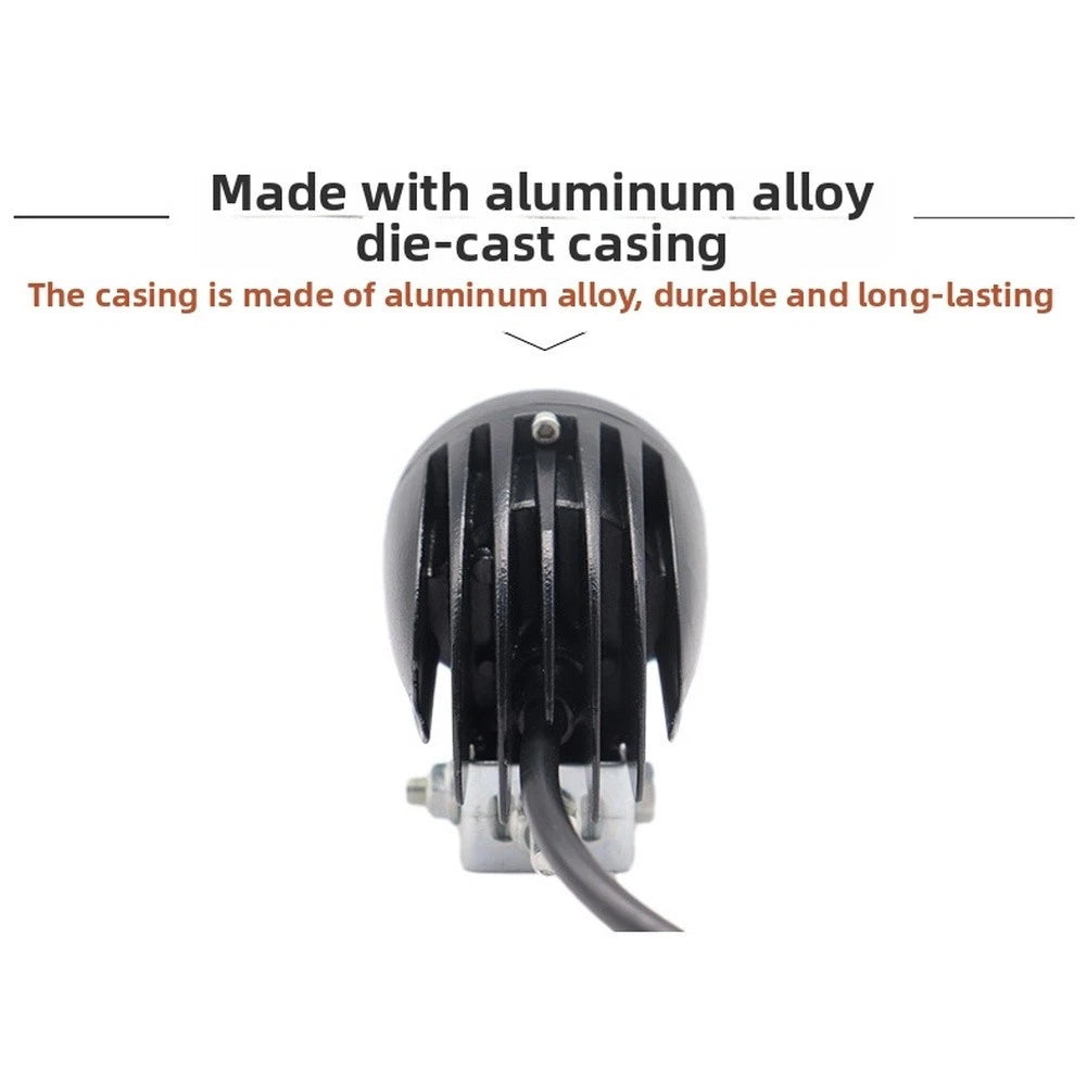 10W 65mm Round LED Spot Light for Off Road Vehicles (Waterproof, Shockproof)