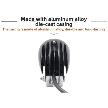 10W 65mm Round LED Spot Light for Off Road Vehicles (Waterproof, Shockproof)