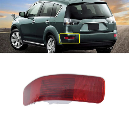 Left Side Bumper Tail Light Reflector for Mitsubishi Outlander (2007–2012)