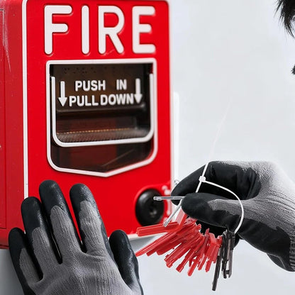 19pcs Fire Alarm Call Point Test Keys for System Reset and Maintenance