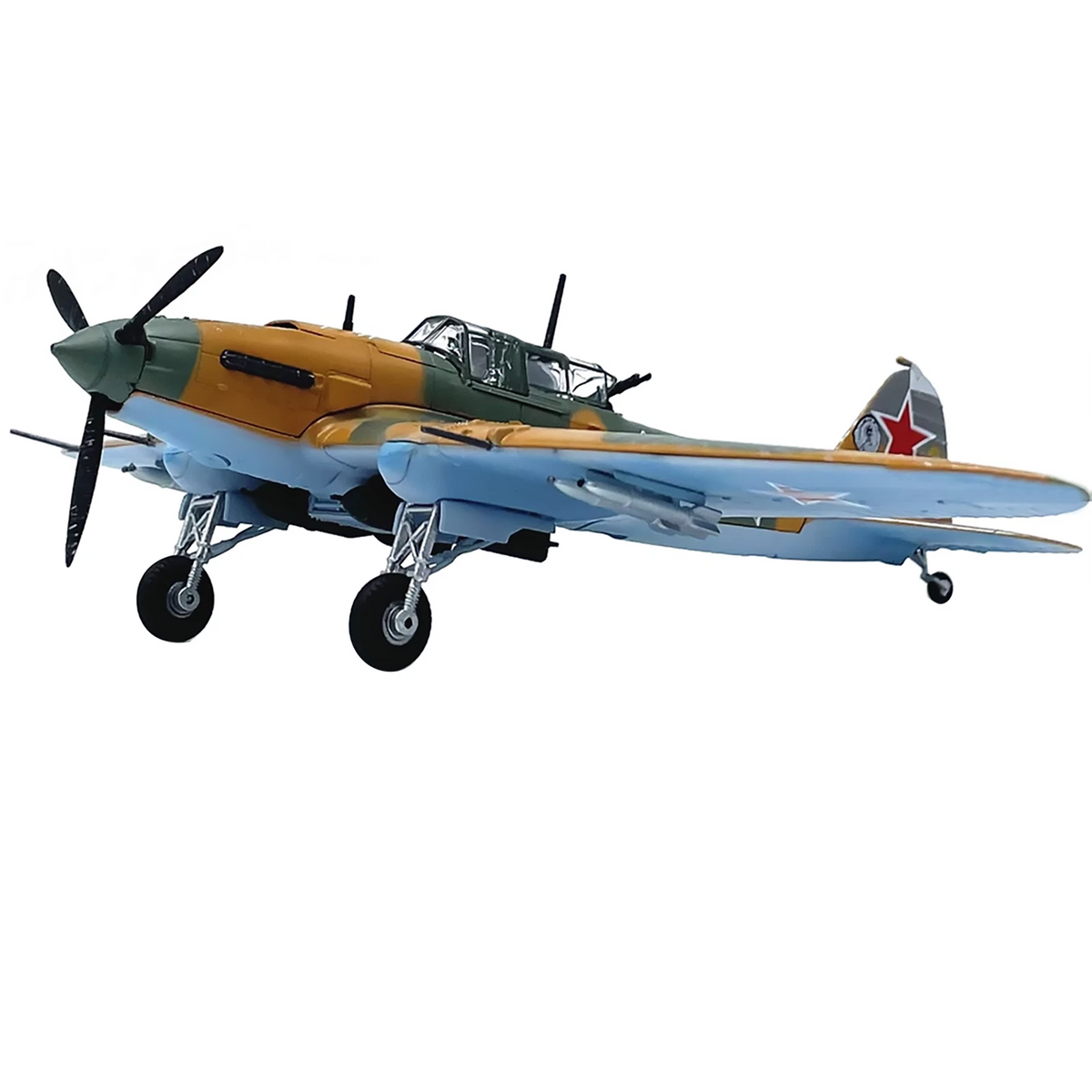 1:72 Scale Il-2 Fighter Alloy Model Plane (Souvenir)