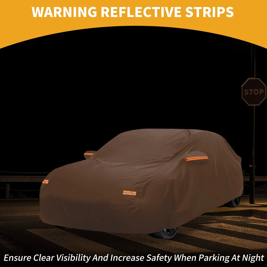 Car Cover Waterproof All Weather with Zipper for Lexus LS (2000–2006)