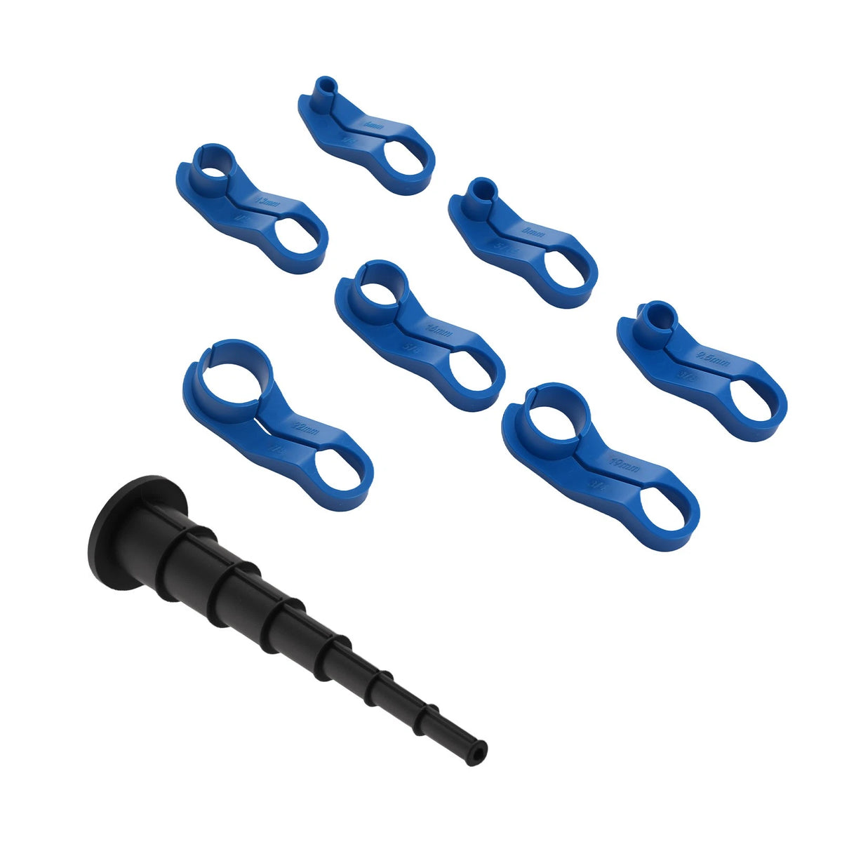 7pc Fuel Line Tool Set for Ford GM Mazda (1/4-7/8in Quick Disconnect)