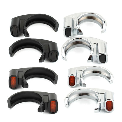 LED Front Turn Signal Light for Harley 39-41mm Front Fork Shock Absorber
