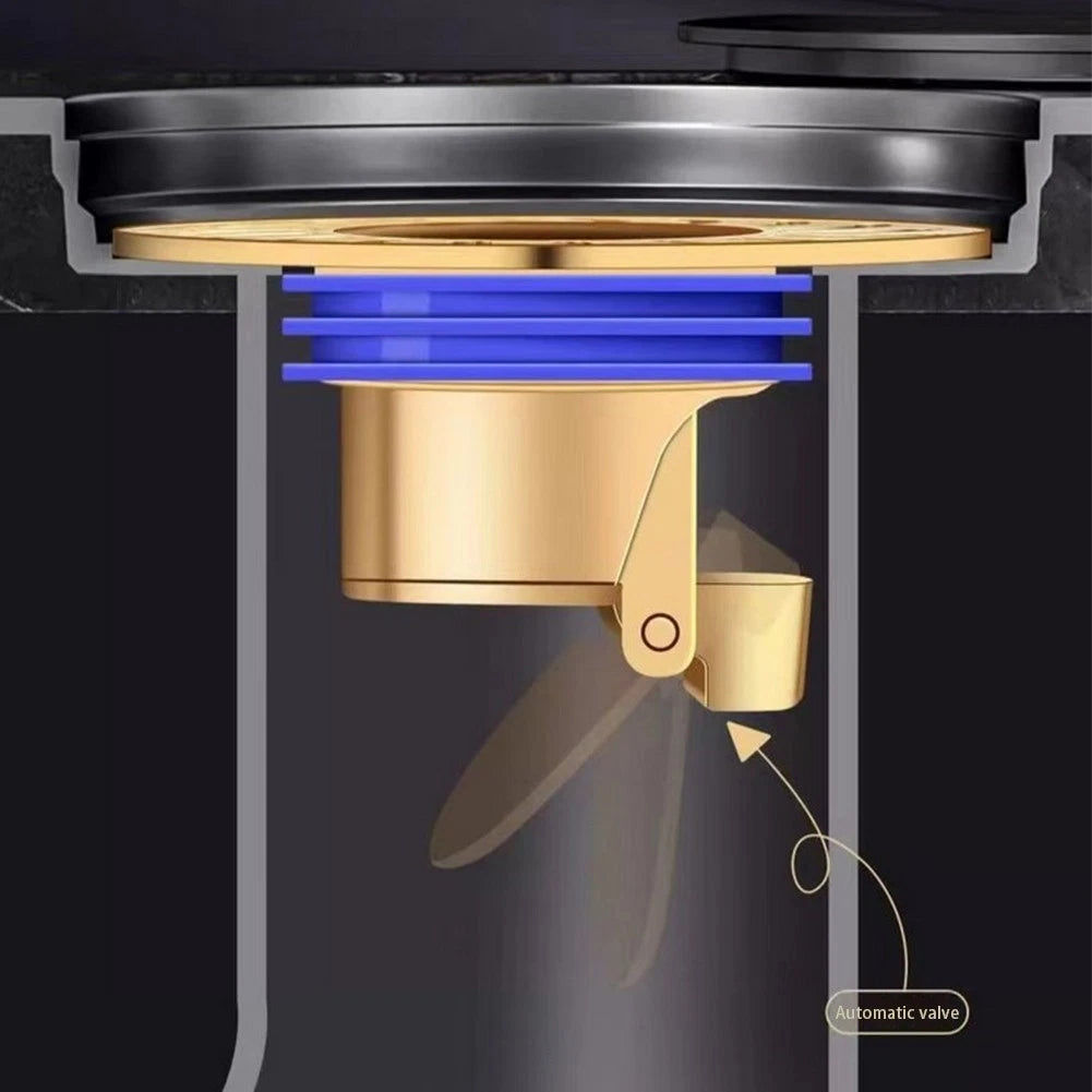 Brass Floor Drain Backflow Preventer for Various Pipeline Applications