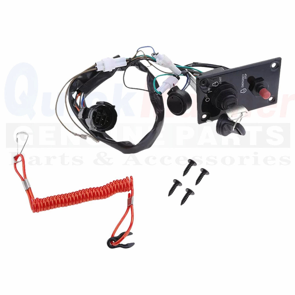 Ignition Key Switch Panel for Suzuki Marine Outboard (37100-96J24)