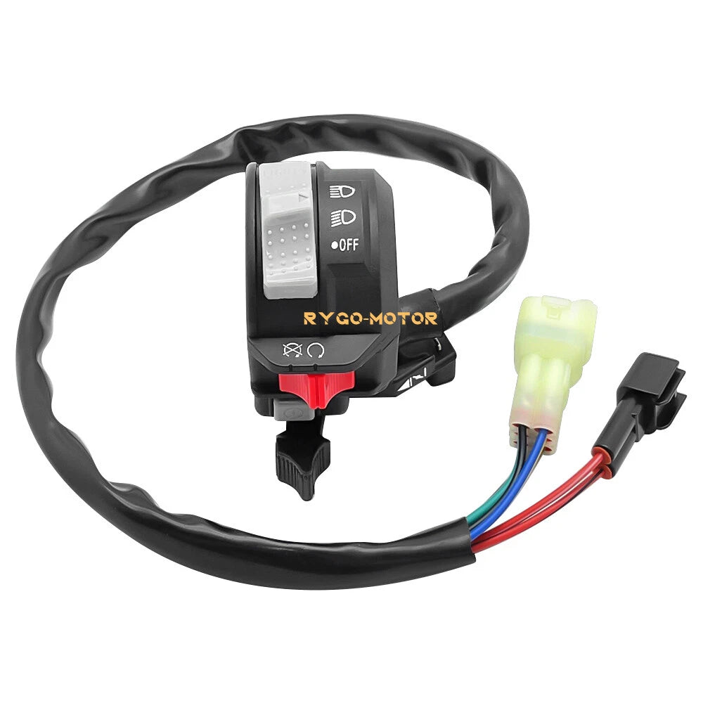 Start Stop Headlight Switch & Ignition Key Switch for Yamaha Grizzly 660 (2002–2008)