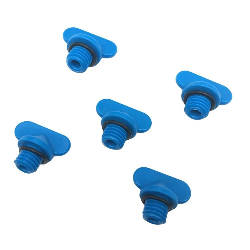 Set of 4 Manifold Block Drain Plug Screws for MerCruiser 4.3 5.0 6.2 350 496 MAG