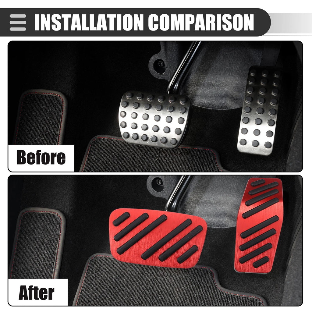 Set Brake and Accelerator Pedal Covers for Chevrolet Cruze (2009–2020)