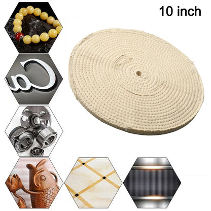 Buff Pad Buffing Wheel 250mm Spiral 50 Layers for Jewelry