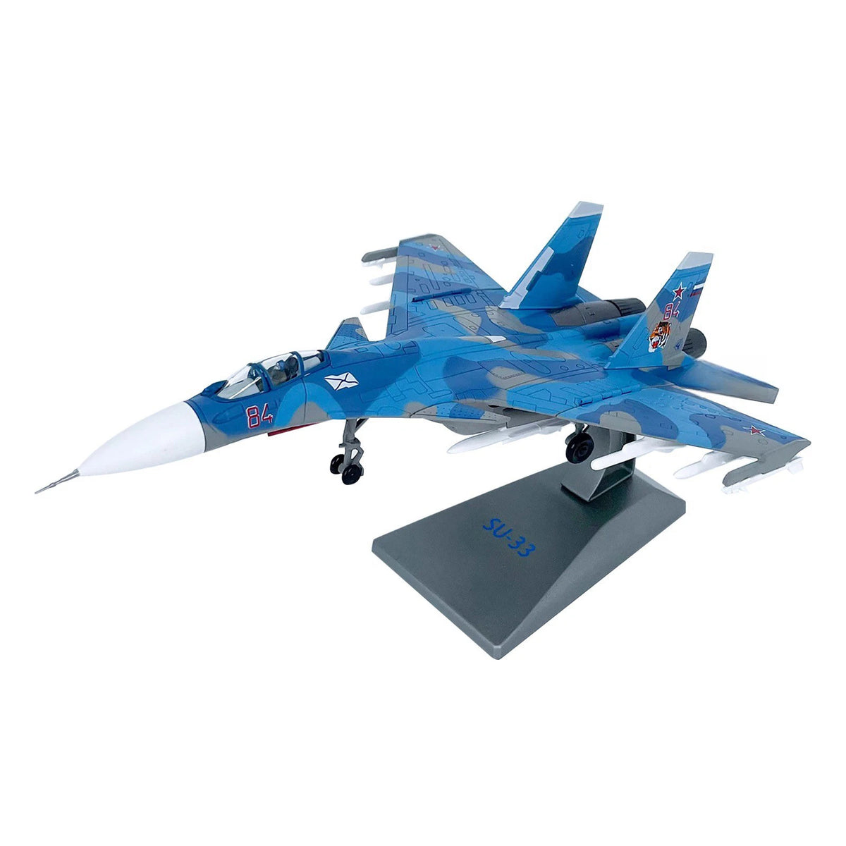 1/100 Scale Diecast Alloy Su-33 Fighter Model Toy