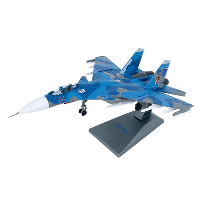 1/100 Scale Diecast Alloy Su-33 Fighter Model Toy